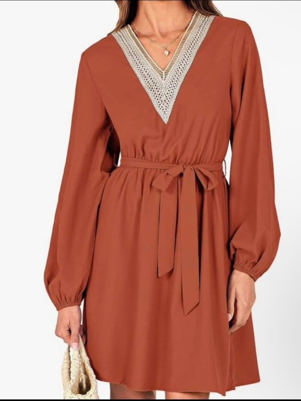 Casual Fall Dress - Size Small